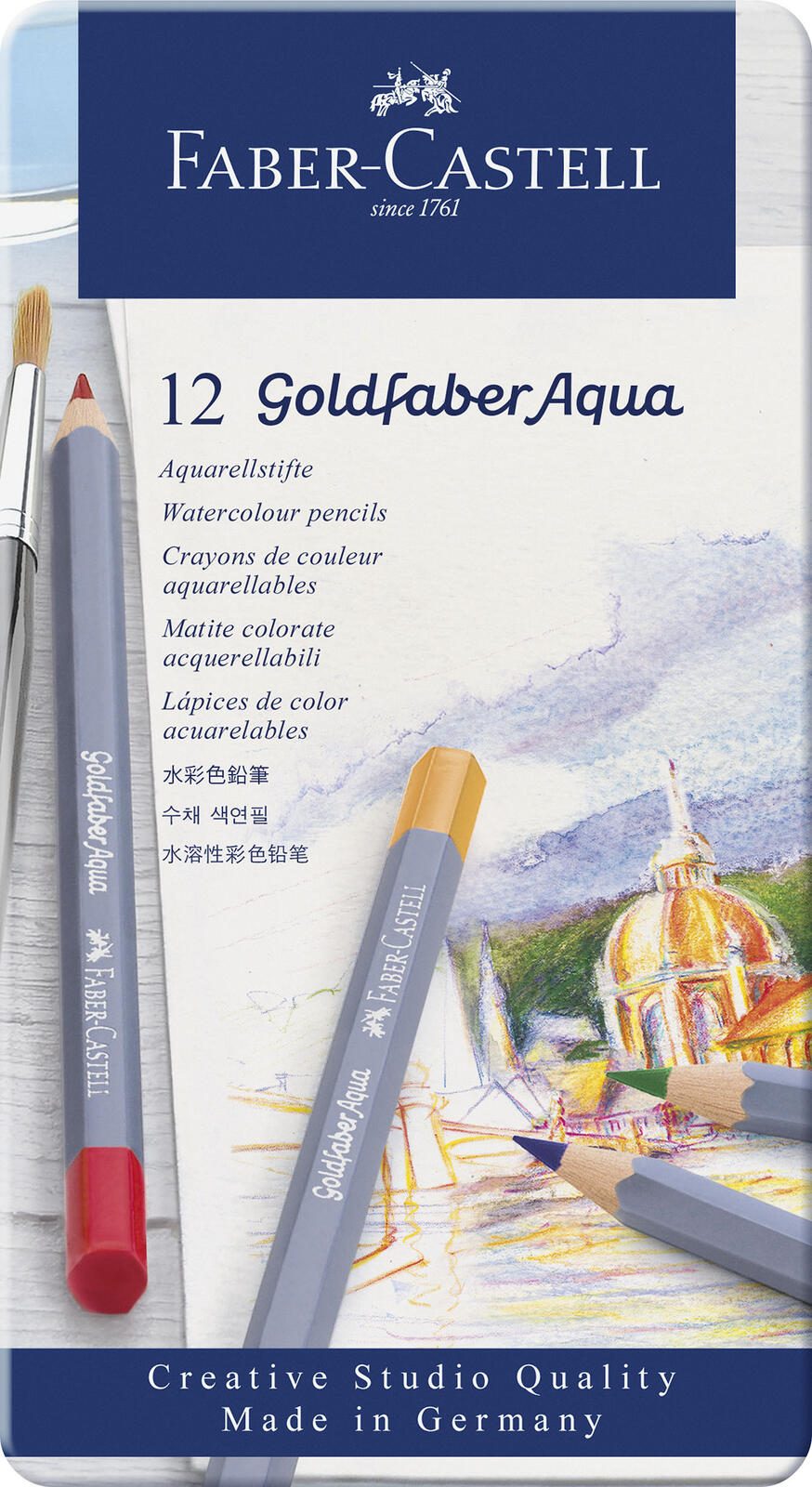 FABER-CASTELL Aquarellstifte Mehrfarbig FABER-CASTELL Aquarellstifte Mehrfarbig